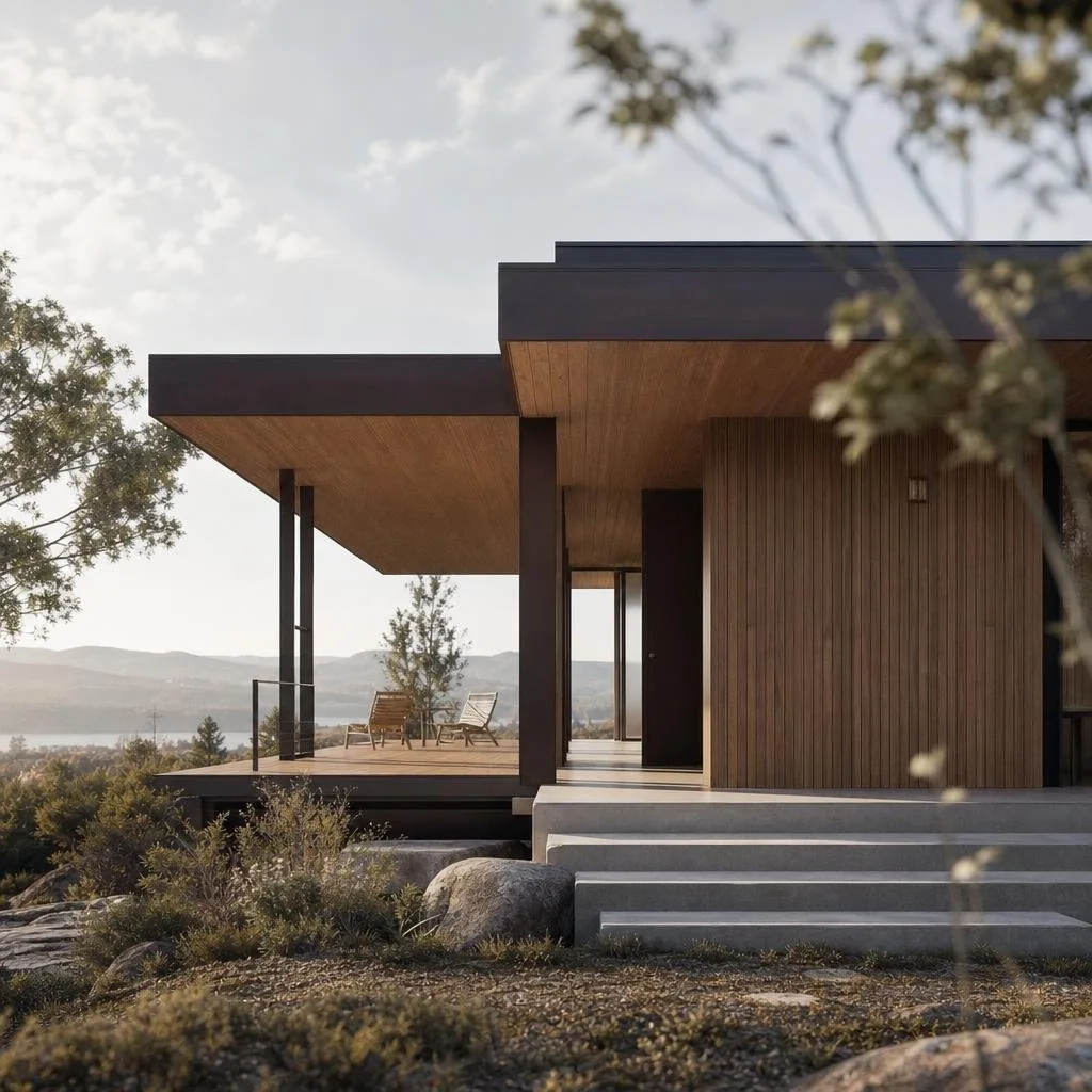 Private client — A house that follows the light